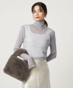 green label relaxing / グリーンレーベル リラクシング カットソー | チュール 2WAY プルオーバー