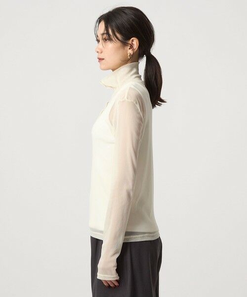 green label relaxing / グリーンレーベル リラクシング カットソー | チュール 2WAY プルオーバー | 詳細6