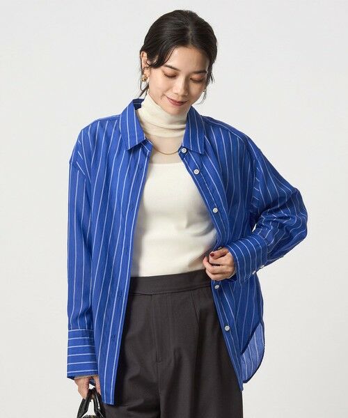 green label relaxing / グリーンレーベル リラクシング カットソー | チュール 2WAY プルオーバー | 詳細2