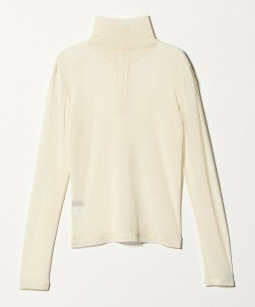 green label relaxing / グリーンレーベル リラクシング カットソー | チュール 2WAY プルオーバー | 詳細9