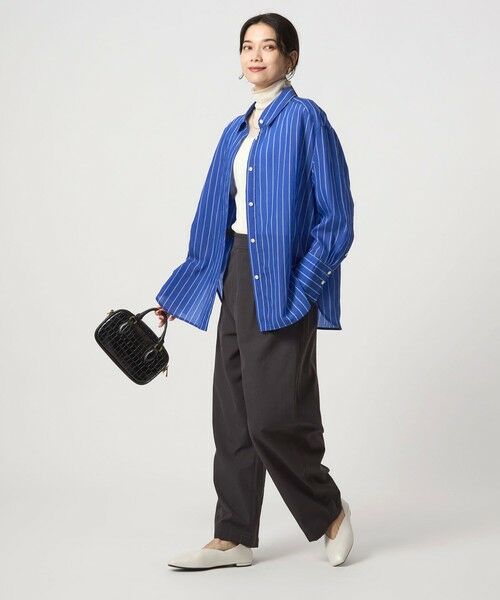 green label relaxing / グリーンレーベル リラクシング カットソー | チュール 2WAY プルオーバー | 詳細4