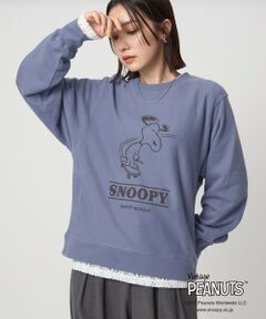 green label relaxing / グリーンレーベル リラクシング スウェット | ＜at ease＞PEANUTS スウエット プルオーバー