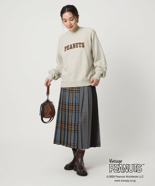 green label relaxing / グリーンレーベル リラクシング スウェット | ＜at ease＞PEANUTS スウエット プルオーバー | 詳細2