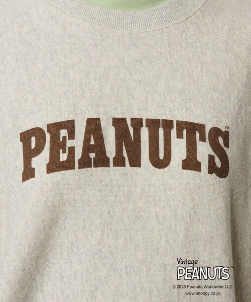 green label relaxing / グリーンレーベル リラクシング スウェット | ＜at ease＞PEANUTS スウエット プルオーバー | 詳細5