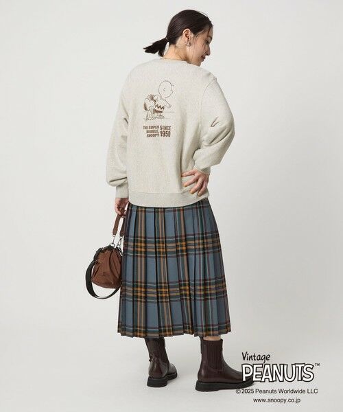 green label relaxing / グリーンレーベル リラクシング スウェット | ＜at ease＞PEANUTS スウエット プルオーバー | 詳細3