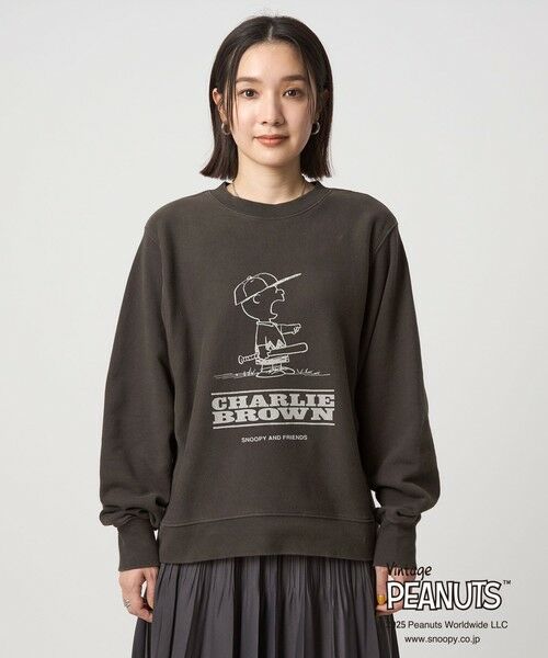 green label relaxing / グリーンレーベル リラクシング スウェット | ＜at ease＞PEANUTS スウエット プルオーバー | 詳細12