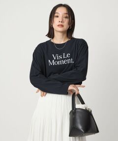 green label relaxing / グリーンレーベル リラクシング カットソー | 【WEB限定】＜at ease＞グラフィック ロングスリーブ Tシャツ