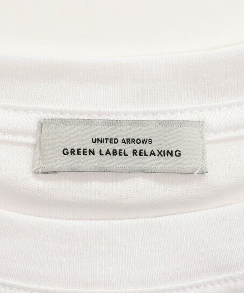 green label relaxing / グリーンレーベル リラクシング カットソー | 【WEB限定】＜at ease＞グラフィック ロングスリーブ Tシャツ | 詳細8