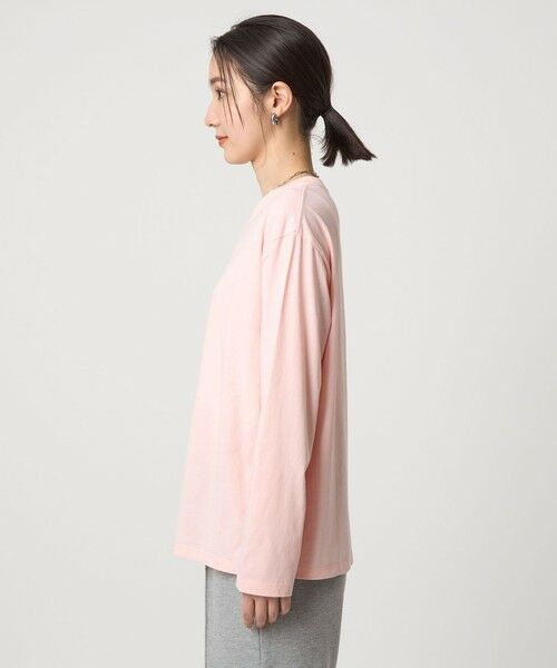 green label relaxing / グリーンレーベル リラクシング カットソー | 【WEB限定】＜at ease＞グラフィック ロングスリーブ Tシャツ | 詳細14