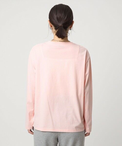 green label relaxing / グリーンレーベル リラクシング カットソー | 【WEB限定】＜at ease＞グラフィック ロングスリーブ Tシャツ | 詳細15