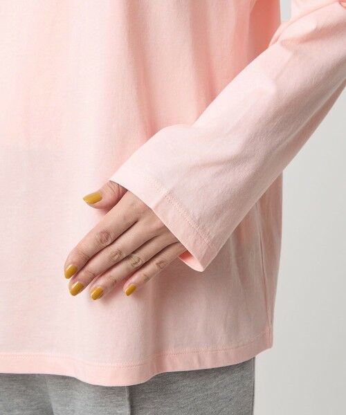 green label relaxing / グリーンレーベル リラクシング カットソー | 【WEB限定】＜at ease＞グラフィック ロングスリーブ Tシャツ | 詳細17