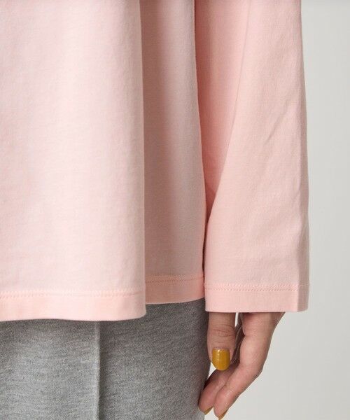 green label relaxing / グリーンレーベル リラクシング カットソー | 【WEB限定】＜at ease＞グラフィック ロングスリーブ Tシャツ | 詳細18