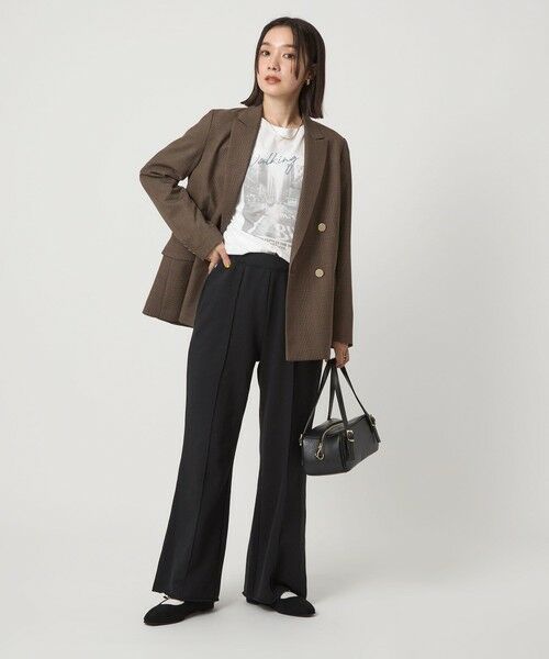 green label relaxing / グリーンレーベル リラクシング カットソー | 【WEB限定】＜at ease＞フォト ロングスリーブ Tシャツ | 詳細15