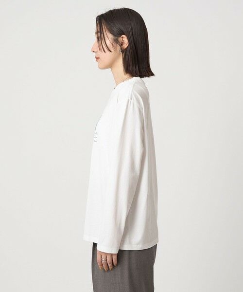 green label relaxing / グリーンレーベル リラクシング カットソー | 【WEB限定】＜at ease＞フォト ロングスリーブ Tシャツ | 詳細18