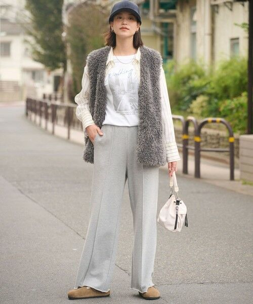 green label relaxing / グリーンレーベル リラクシング カットソー | 【WEB限定】＜at ease＞フォト ロングスリーブ Tシャツ | 詳細7