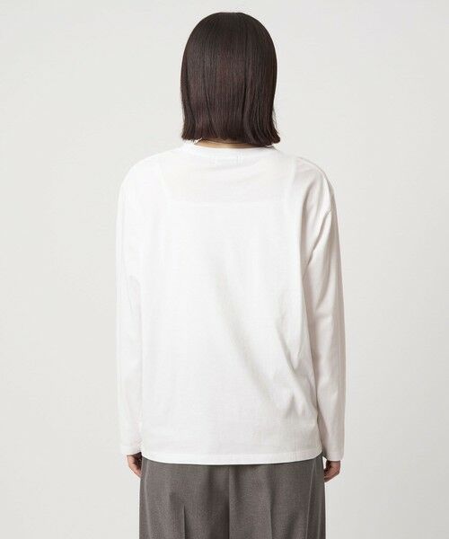 green label relaxing / グリーンレーベル リラクシング カットソー | 【WEB限定】＜at ease＞フォト ロングスリーブ Tシャツ | 詳細19