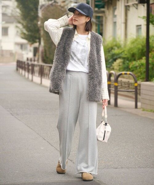 green label relaxing / グリーンレーベル リラクシング カットソー | 【WEB限定】＜at ease＞フォト ロングスリーブ Tシャツ | 詳細8