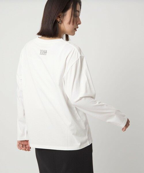 green label relaxing / グリーンレーベル リラクシング カットソー | 【WEB限定】＜at ease＞フォト ロングスリーブ Tシャツ | 詳細28