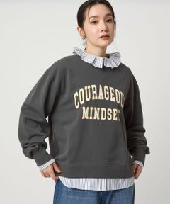 green label relaxing / グリーンレーベル リラクシング スウェット | 【WEB限定】＜at ease＞ロゴ スウェット プルオーバー