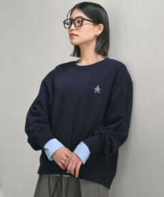 green label relaxing / グリーンレーベル リラクシング スウェット | 【WEB限定】＜at ease＞ロゴ スウェット プルオーバー