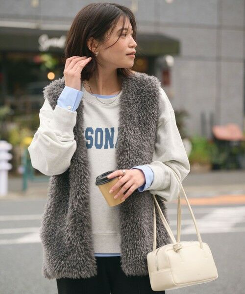 green label relaxing / グリーンレーベル リラクシング スウェット | 【WEB限定】＜at ease＞ロゴ スウェット プルオーバー | 詳細1