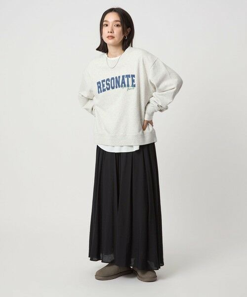 green label relaxing / グリーンレーベル リラクシング スウェット | 【WEB限定】＜at ease＞ロゴ スウェット プルオーバー | 詳細11