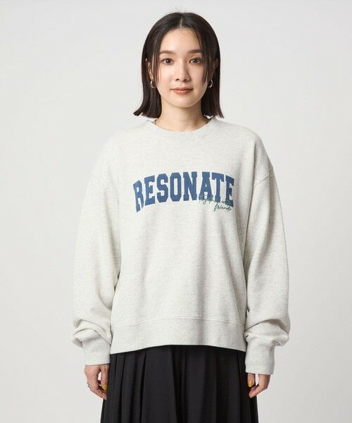 green label relaxing / グリーンレーベル リラクシング スウェット | 【WEB限定】＜at ease＞ロゴ スウェット プルオーバー | 詳細13