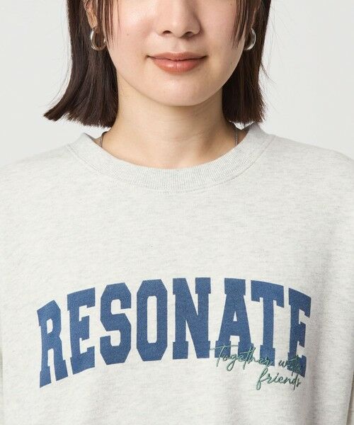 green label relaxing / グリーンレーベル リラクシング スウェット | 【WEB限定】＜at ease＞ロゴ スウェット プルオーバー | 詳細16