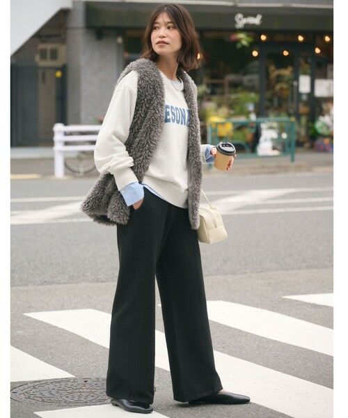 green label relaxing / グリーンレーベル リラクシング スウェット | 【WEB限定】＜at ease＞ロゴ スウェット プルオーバー | 詳細5