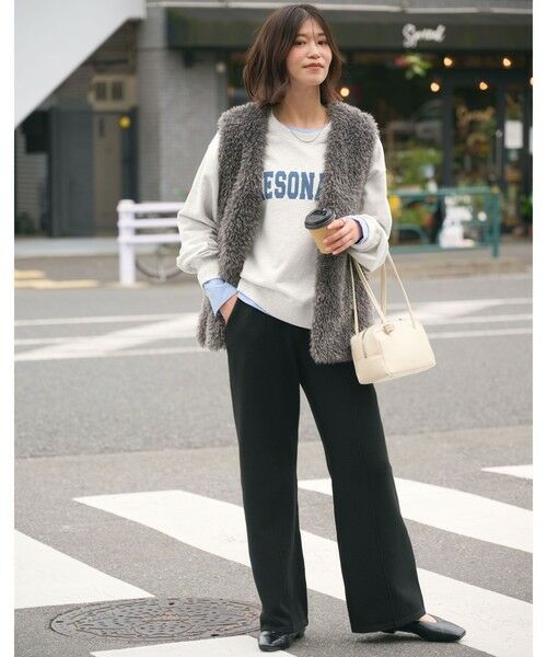 green label relaxing / グリーンレーベル リラクシング スウェット | 【WEB限定】＜at ease＞ロゴ スウェット プルオーバー | 詳細6