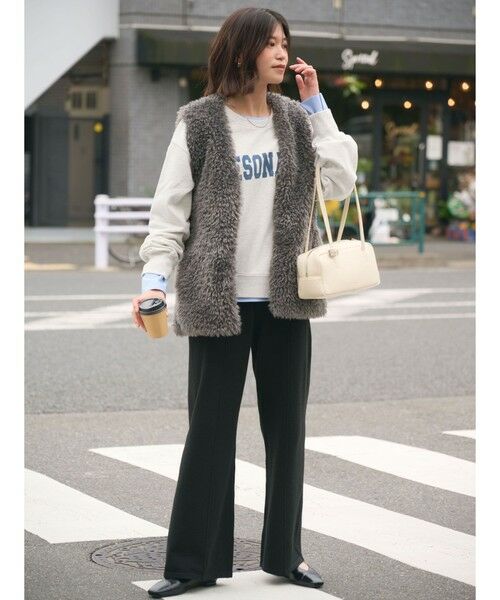 green label relaxing / グリーンレーベル リラクシング スウェット | 【WEB限定】＜at ease＞ロゴ スウェット プルオーバー | 詳細7