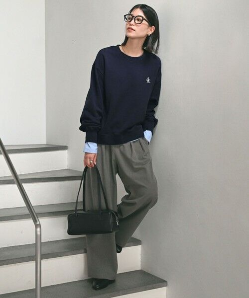 green label relaxing / グリーンレーベル リラクシング スウェット | 【WEB限定】＜at ease＞ロゴ スウェット プルオーバー | 詳細26