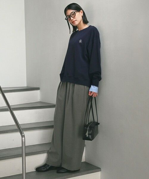 green label relaxing / グリーンレーベル リラクシング スウェット | 【WEB限定】＜at ease＞ロゴ スウェット プルオーバー | 詳細27