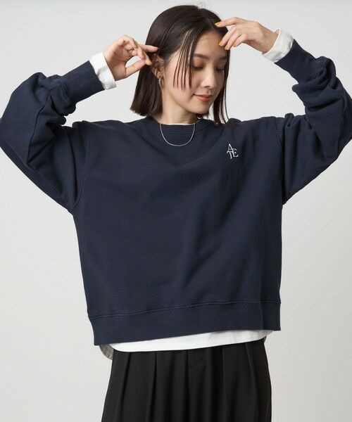 green label relaxing / グリーンレーベル リラクシング スウェット | 【WEB限定】＜at ease＞ロゴ スウェット プルオーバー | 詳細28