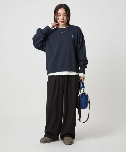 green label relaxing / グリーンレーベル リラクシング スウェット | 【WEB限定】＜at ease＞ロゴ スウェット プルオーバー | 詳細30