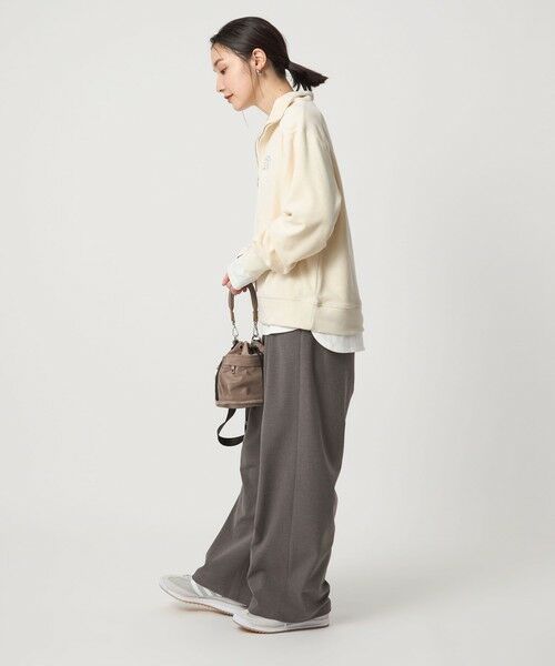 green label relaxing / グリーンレーベル リラクシング カットソー | 【WEB限定】＜at ease＞ベロア ハーフジップ プルオーバー | 詳細11