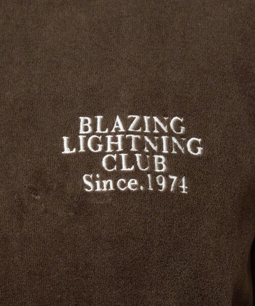 green label relaxing / グリーンレーベル リラクシング カットソー | 【WEB限定】＜at ease＞ベロア ハーフジップ プルオーバー | 詳細26