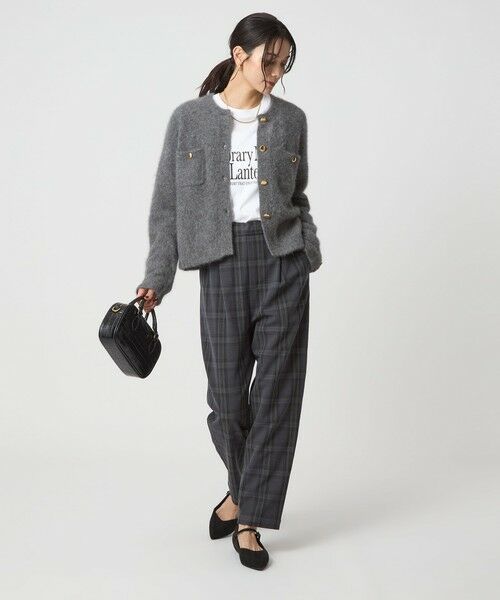 green label relaxing / グリーンレーベル リラクシング カットソー | ブックストア ロゴ ロングスリーブ Tシャツ | 詳細3