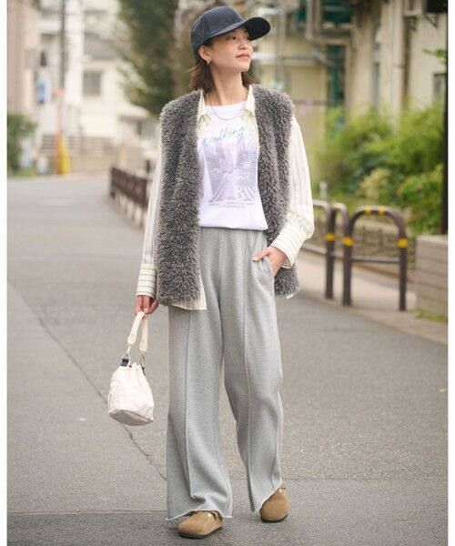 green label relaxing / グリーンレーベル リラクシング その他パンツ | 【WEB限定】＜at ease＞スウェット パンツ | 詳細8