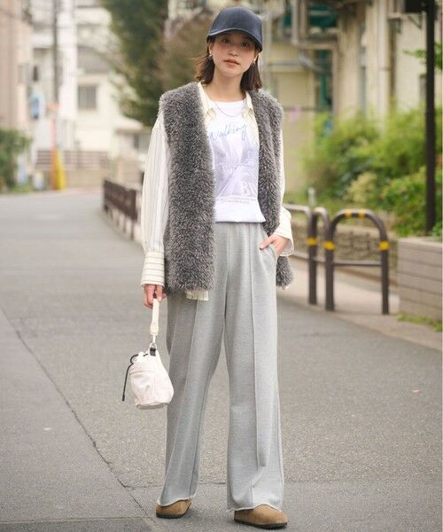 green label relaxing / グリーンレーベル リラクシング その他パンツ | 【WEB限定】＜at ease＞スウェット パンツ | 詳細9