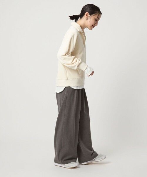 green label relaxing / グリーンレーベル リラクシング スラックス・ドレスパンツ | 【WEB限定】＜at ease＞スラックス パンツ マシンウォッシャブル ストレッチ 帯電防止 | 詳細20