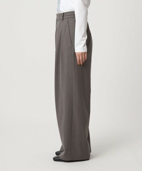 green label relaxing / グリーンレーベル リラクシング スラックス・ドレスパンツ | 【WEB限定】＜at ease＞スラックス パンツ マシンウォッシャブル ストレッチ 帯電防止 | 詳細24