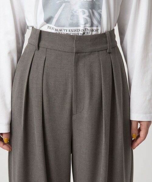 green label relaxing / グリーンレーベル リラクシング スラックス・ドレスパンツ | 【WEB限定】＜at ease＞スラックス パンツ マシンウォッシャブル ストレッチ 帯電防止 | 詳細26