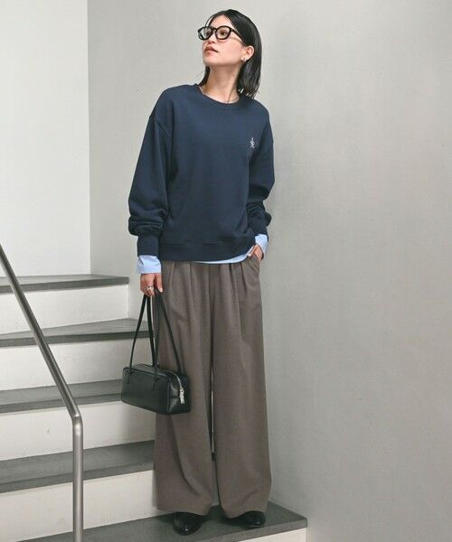 green label relaxing / グリーンレーベル リラクシング スラックス・ドレスパンツ | 【WEB限定】＜at ease＞スラックス パンツ マシンウォッシャブル ストレッチ 帯電防止 | 詳細11