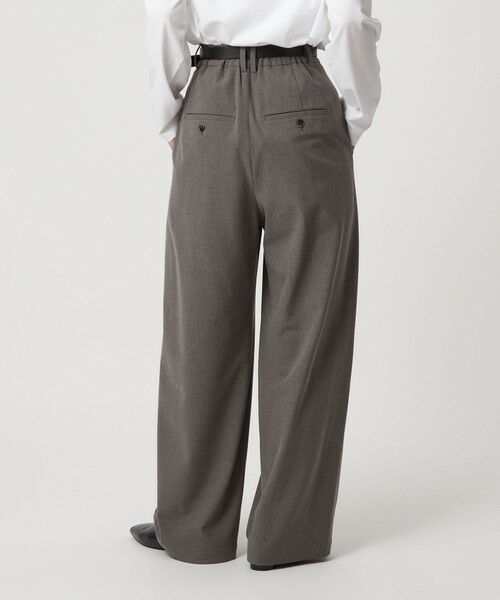 green label relaxing / グリーンレーベル リラクシング スラックス・ドレスパンツ | 【WEB限定】＜at ease＞スラックス パンツ マシンウォッシャブル ストレッチ 帯電防止 | 詳細16