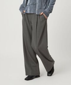 green label relaxing / グリーンレーベル リラクシング その他パンツ | 【WEB限定】＜at ease＞オルマイ ワイド パンツ マシンウォッシャブル ストレッチ 帯電防止