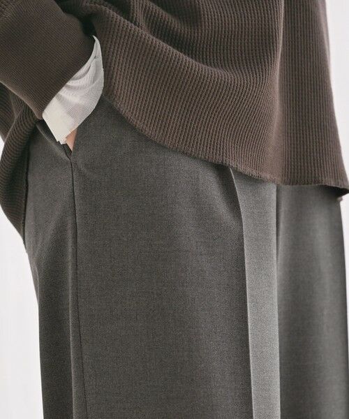 green label relaxing / グリーンレーベル リラクシング その他パンツ | 【WEB限定】＜at ease＞オルマイ ワイド パンツ マシンウォッシャブル ストレッチ 帯電防止 | 詳細9