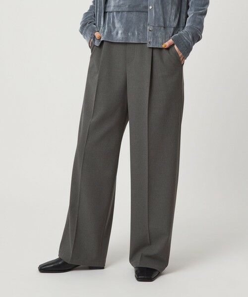 green label relaxing / グリーンレーベル リラクシング その他パンツ | 【WEB限定】＜at ease＞オルマイ ワイド パンツ マシンウォッシャブル ストレッチ 帯電防止 | 詳細12