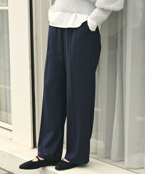 green label relaxing / グリーンレーベル リラクシング その他パンツ | 【WEB限定】＜at ease＞オルマイ ワイド パンツ マシンウォッシャブル ストレッチ 帯電防止 | 詳細28