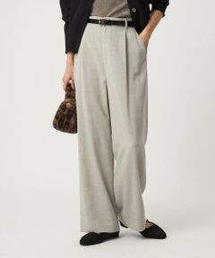 green label relaxing / グリーンレーベル リラクシング その他パンツ | ［size SHORT/TALLあり］パウダリー ワイド パンツ